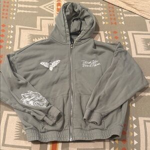 Darc Sport green zip hood